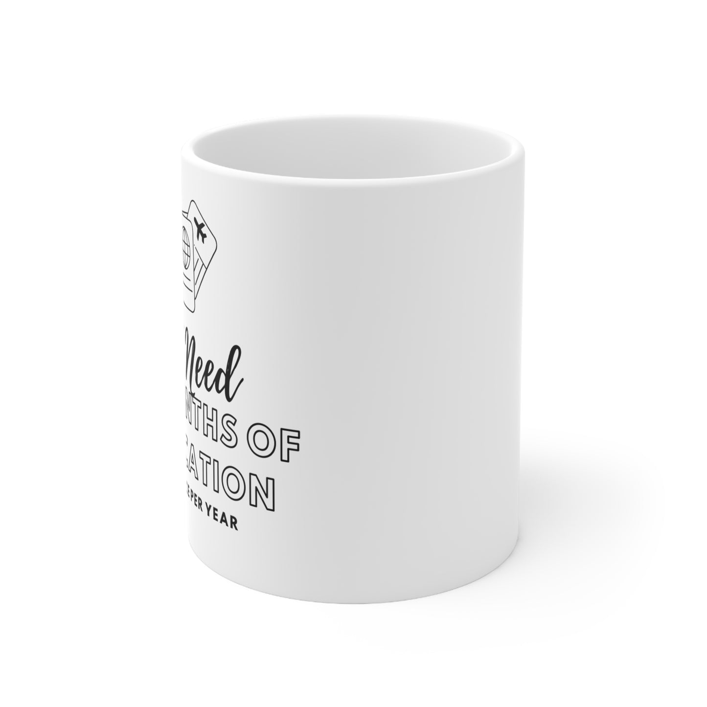 Travel Lover Ceramic Mug 11oz