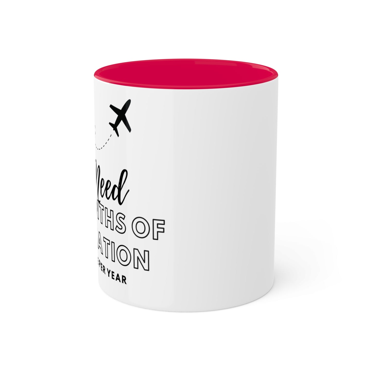 Colorful Travel Inspiration Mug, 11oz