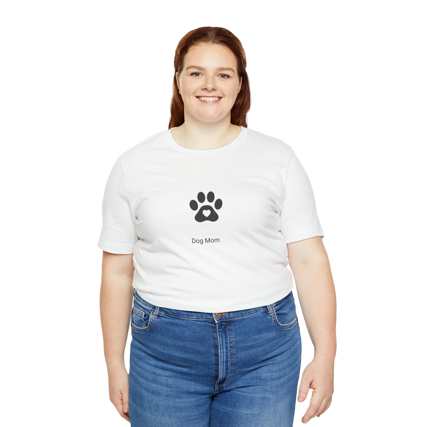 Dog Mom Jersey Short Sleeve Tee