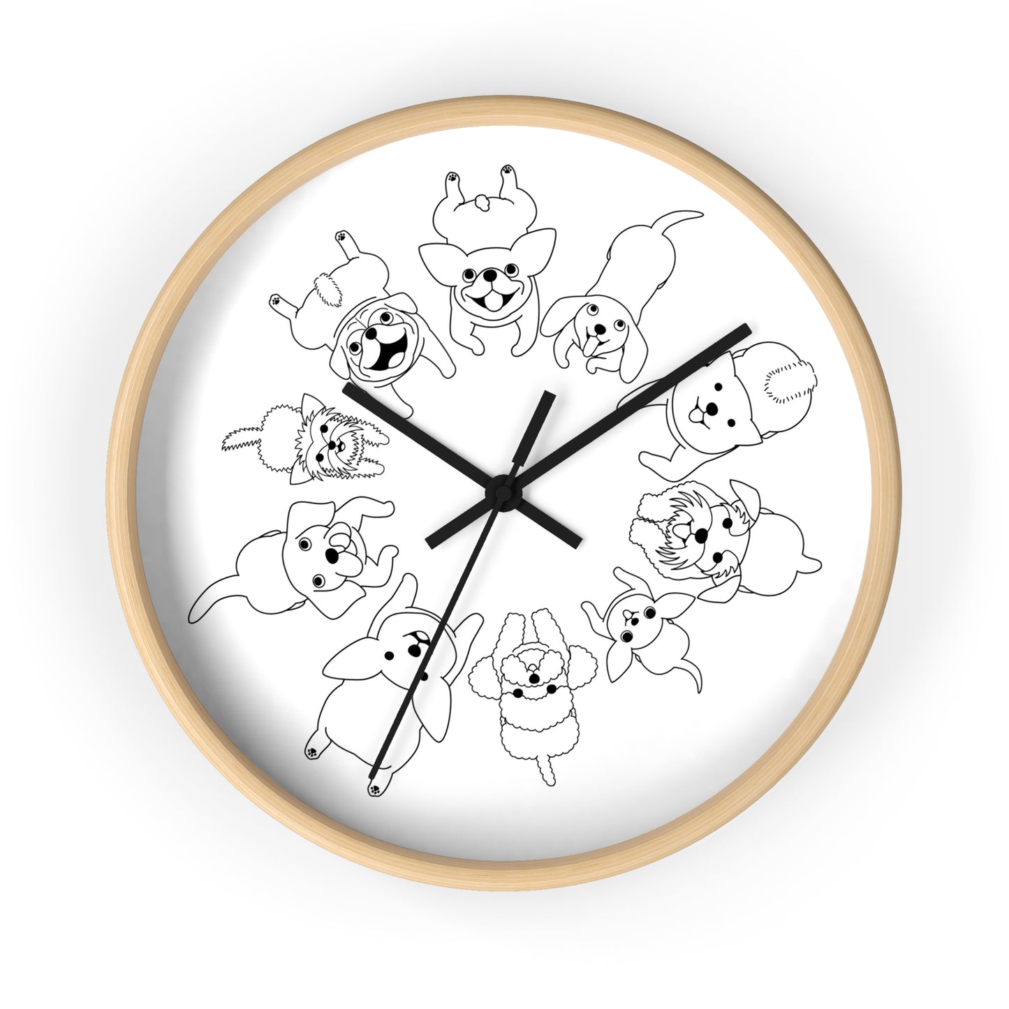 Dog Wall Clock