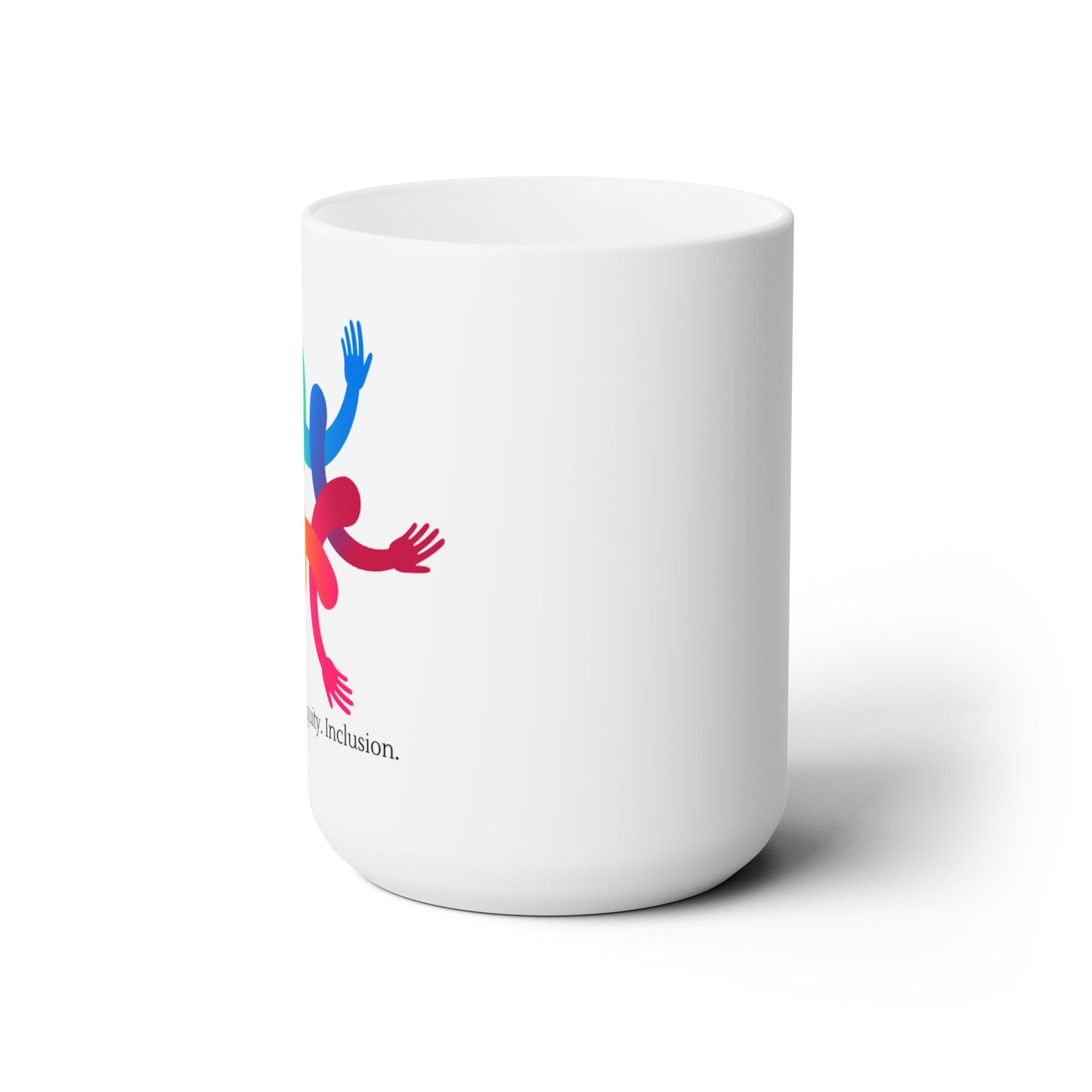Diversity, Equity, Inclusion Ceramic Mug 15oz