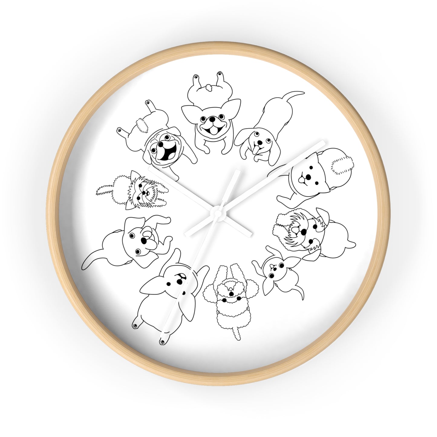 Dog Wall Clock