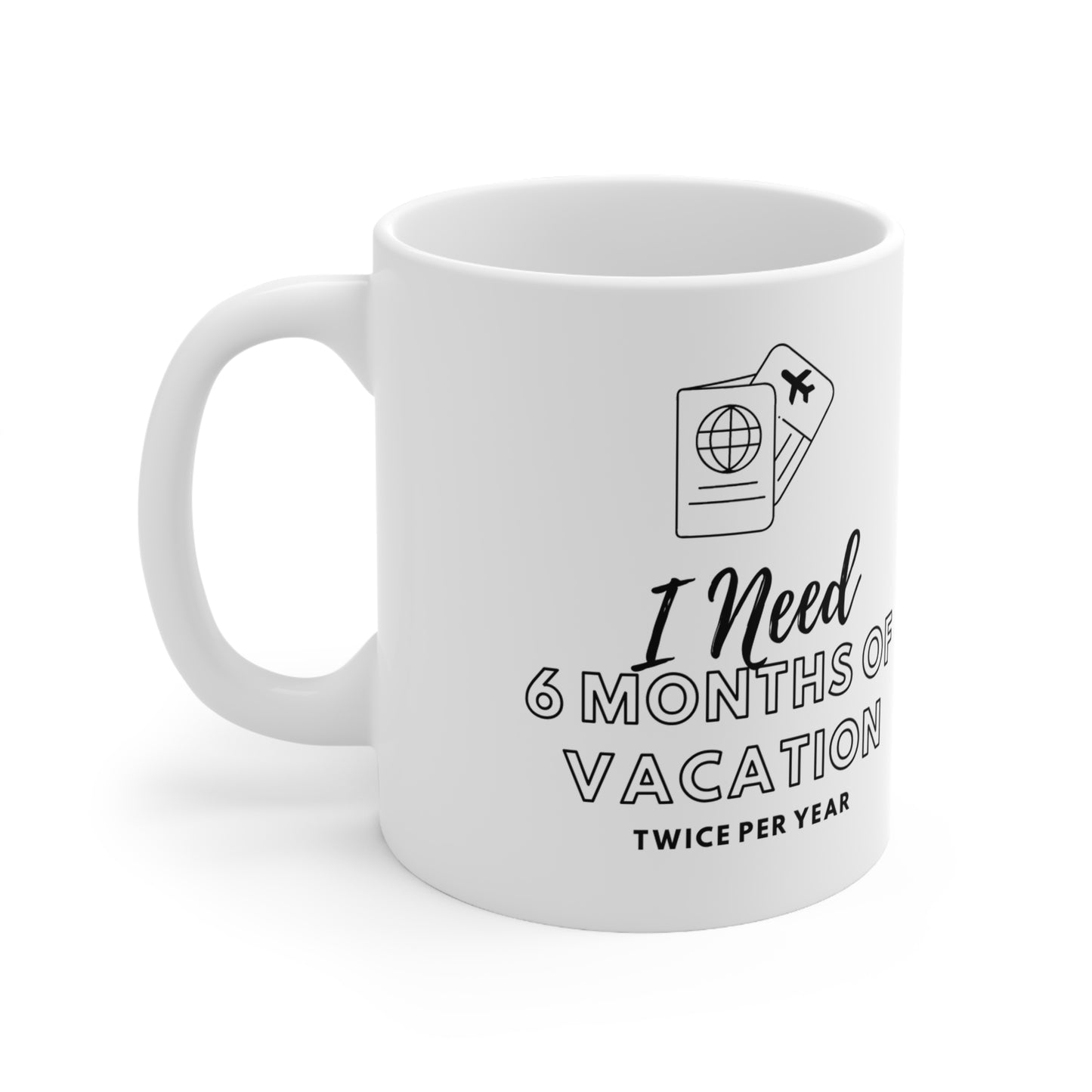 Travel Lover Ceramic Mug 11oz