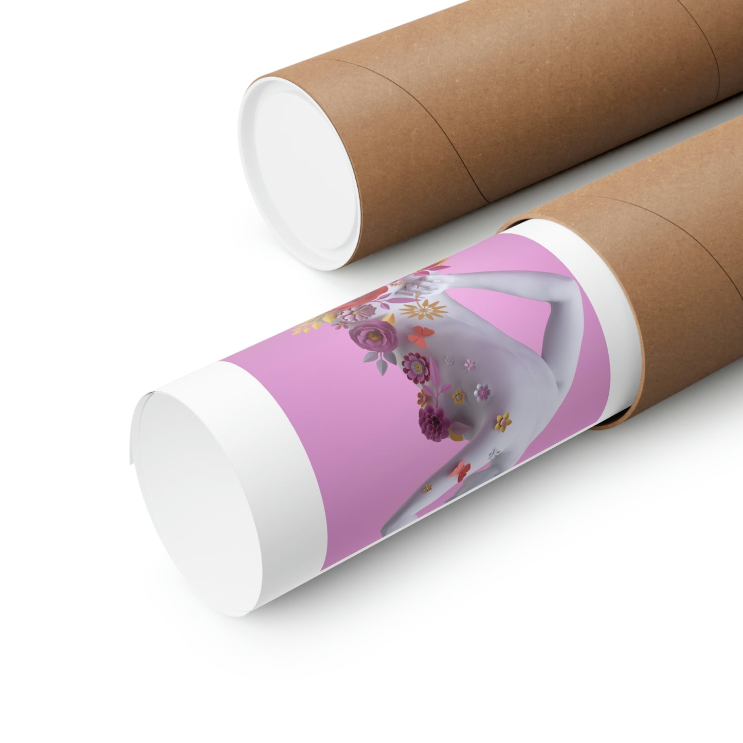 Premium Matte Vertical Posters to Insipire Women with Cancer