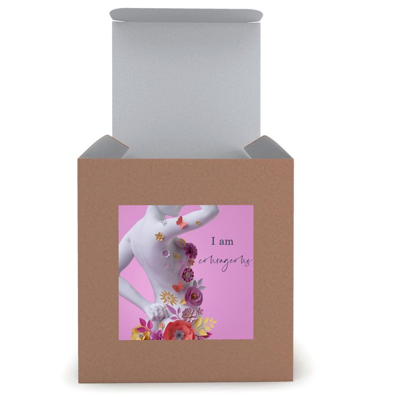 Inspirational Candle Gift for Women with Cancer