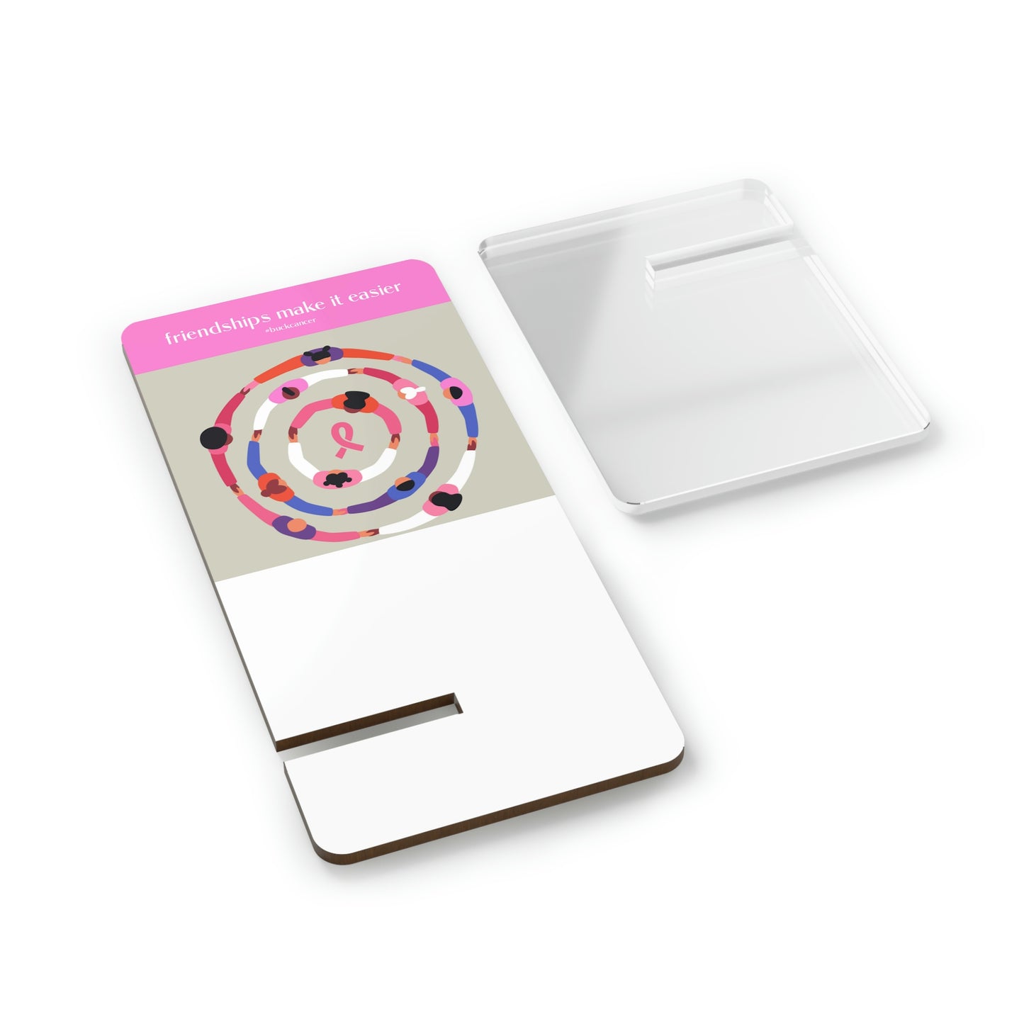 Women with Cancer Mobile Display Stand for Smartphones