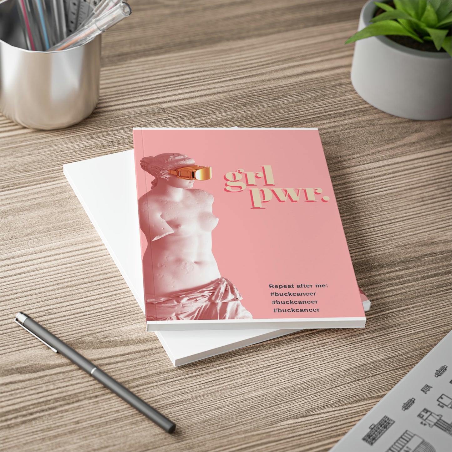 Softcover Notebook, A5 gift for women with cancer