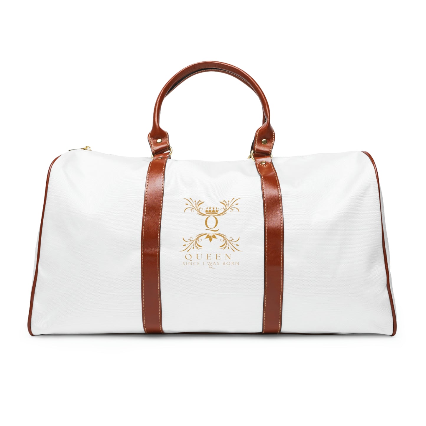 "Queen is Born" Waterproof Travel Bag