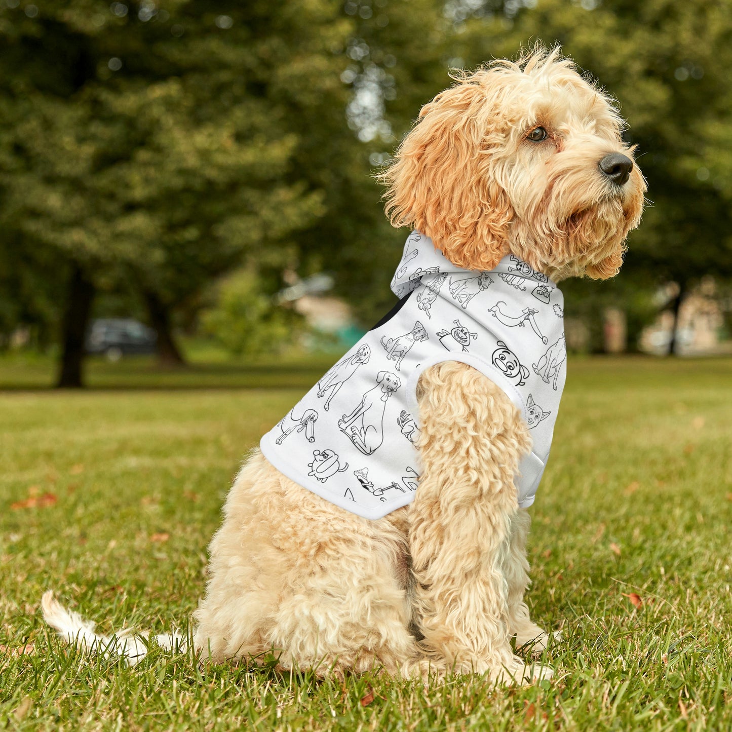 Dog Hoodie Gift for Loved Ones with Chemo Brain