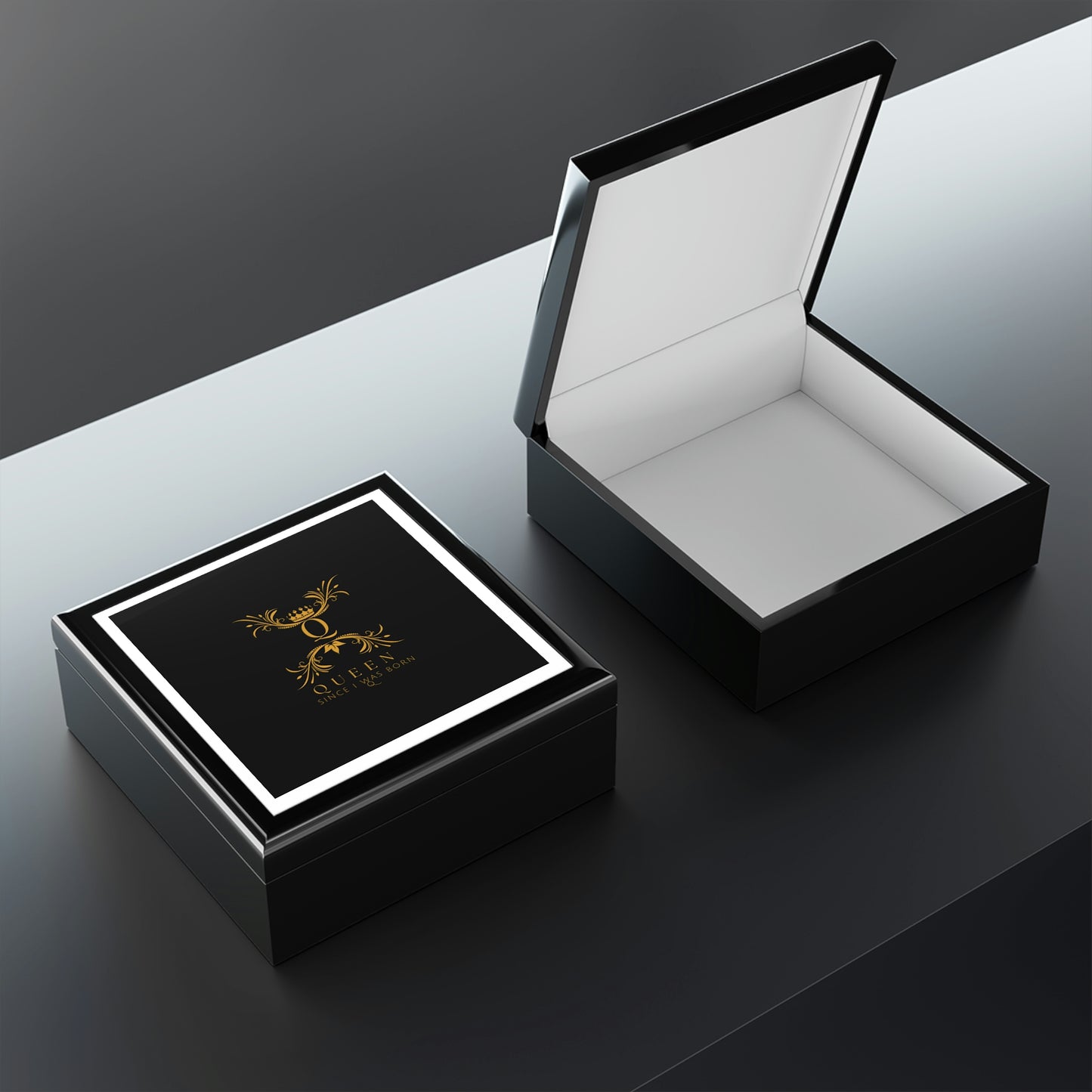"Queen Since I Was Born" Jewelry Box