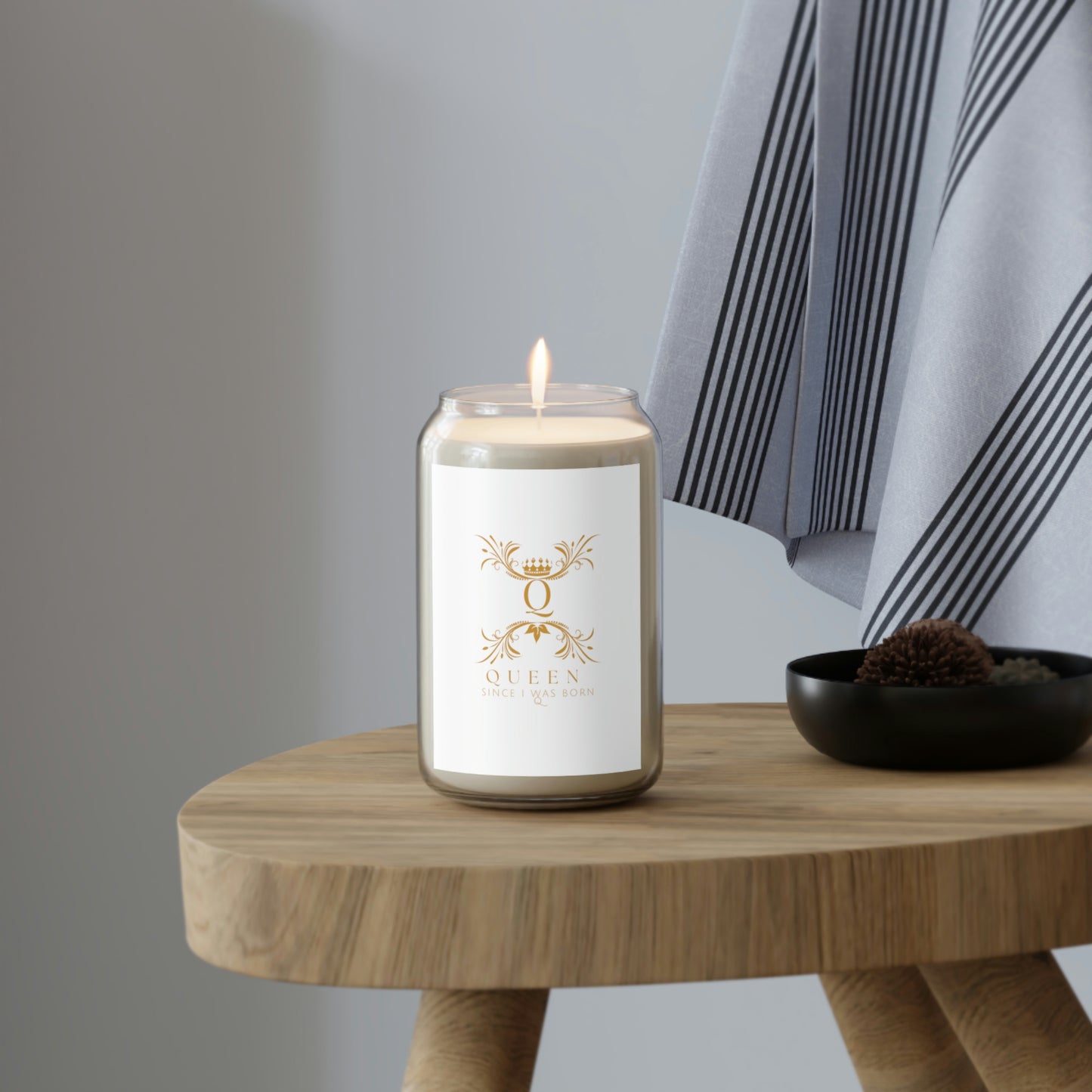 "Queen Since I Was Born" Scented Candle, 13.75oz