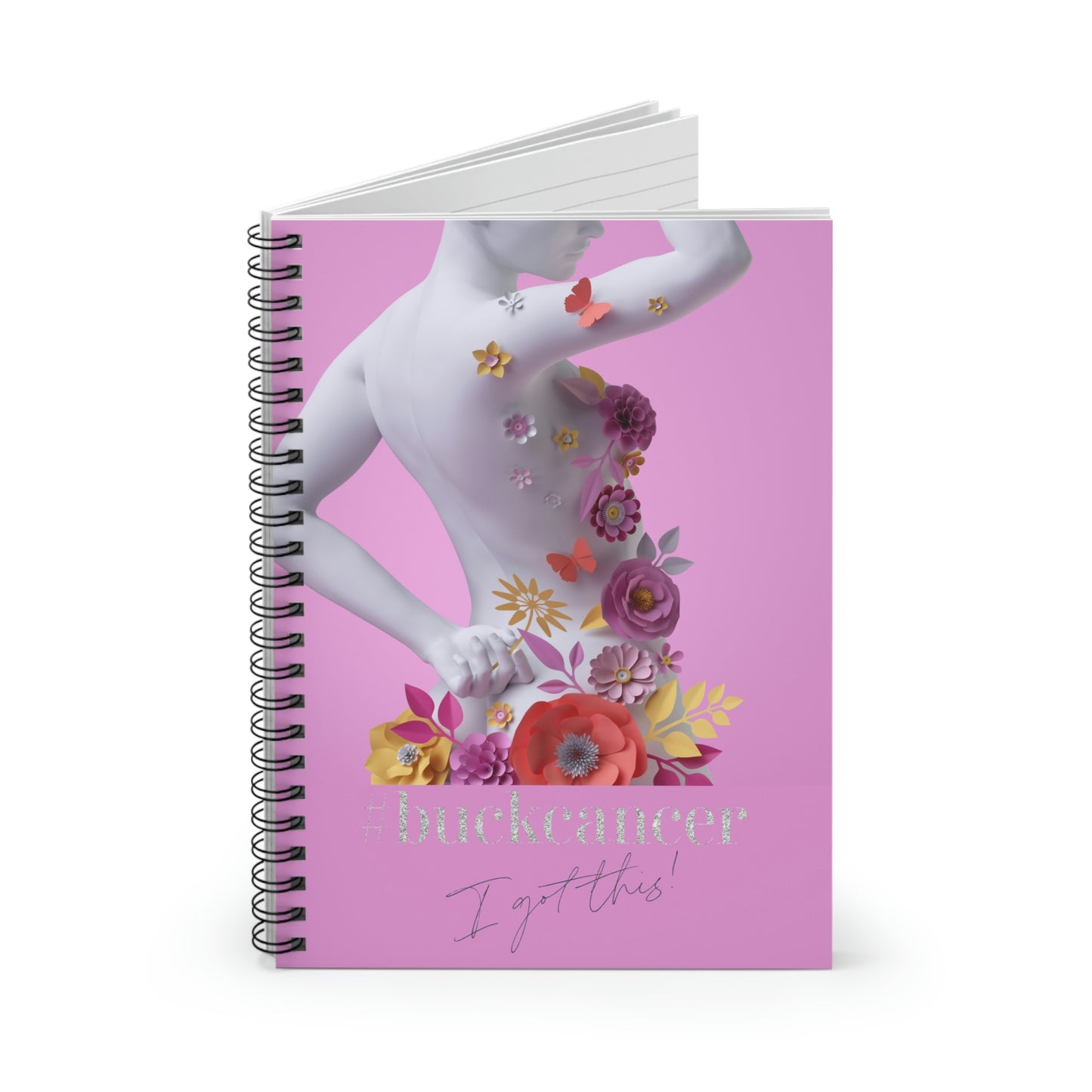 Spiral Notebook - Ruled Line for Women with Cancer