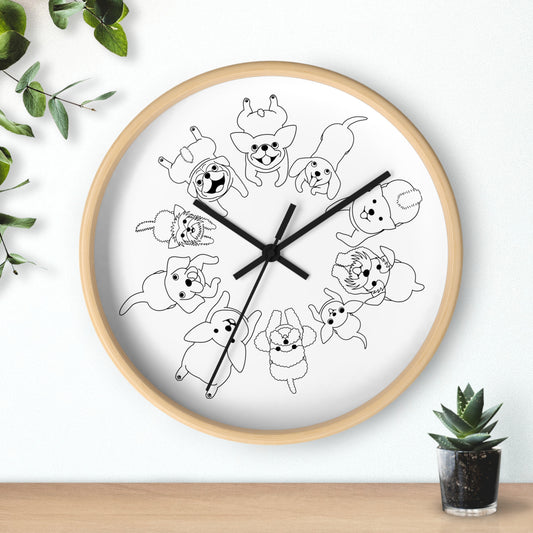 Dog Wall Clock
