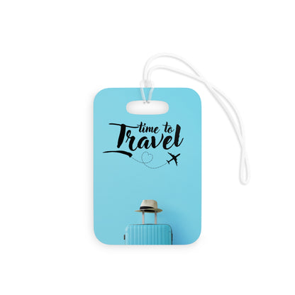 Time to Travel Luggage Tags