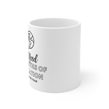 Travel Inspiration Ceramic Mug 11oz