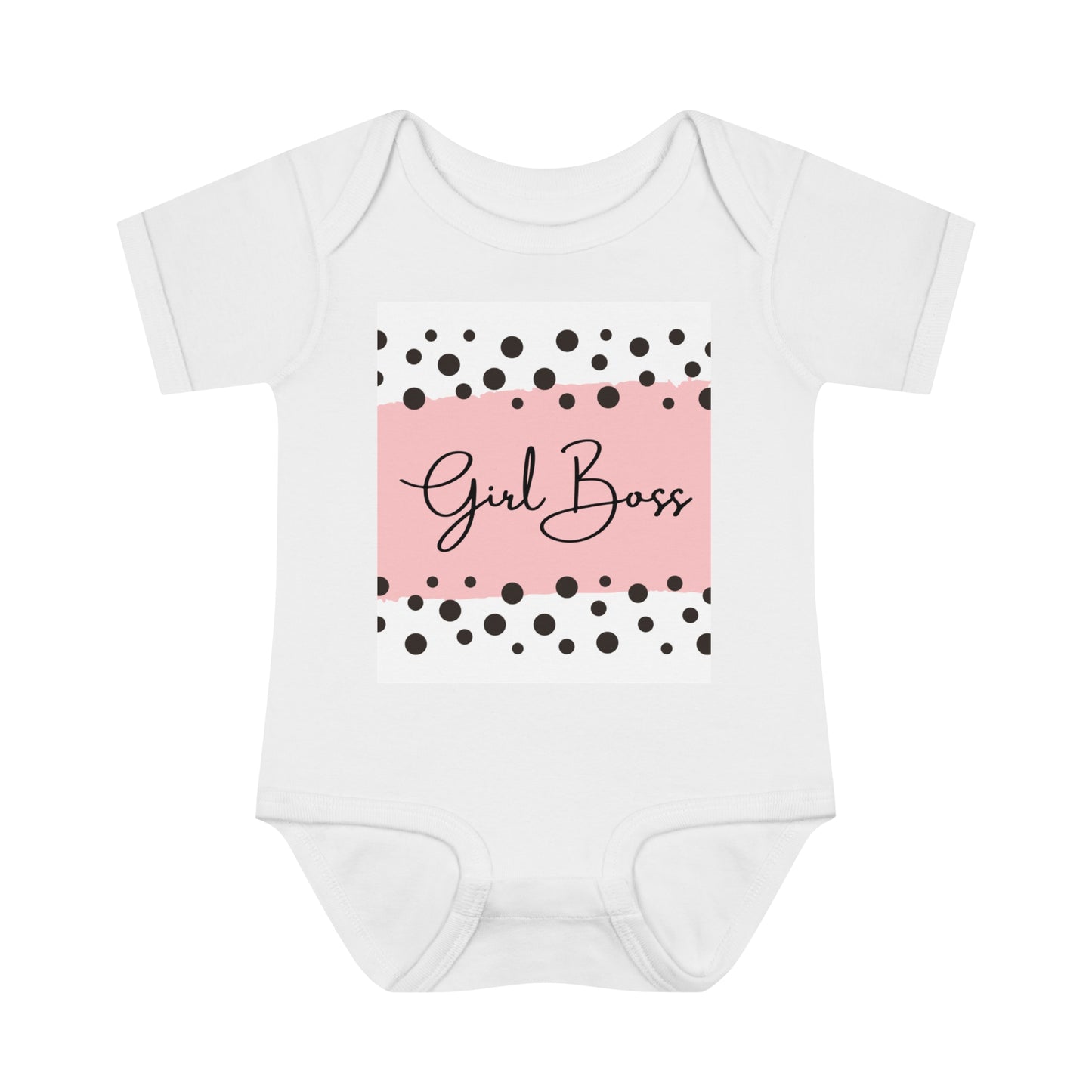 Girl Boss Infant Baby Rib Bodysuit
