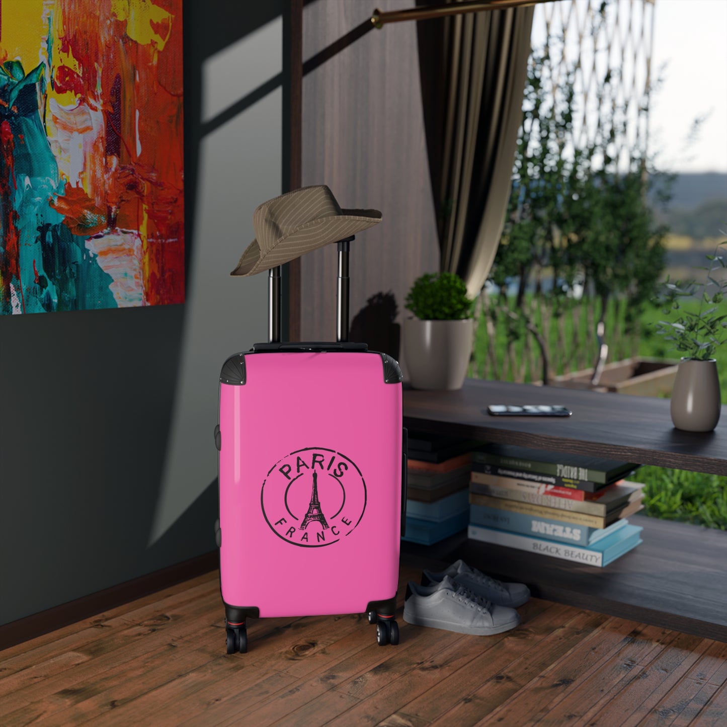 Paris Suitcase
