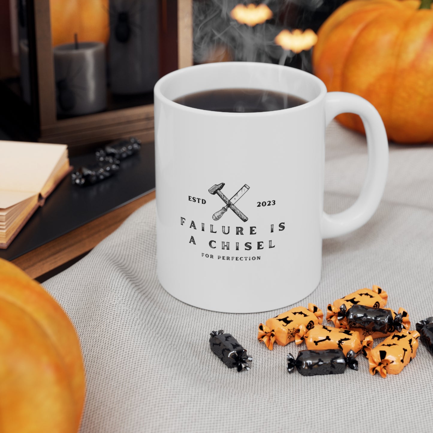 Failure is a Chisel for Perfection Ceramic Mug 11oz