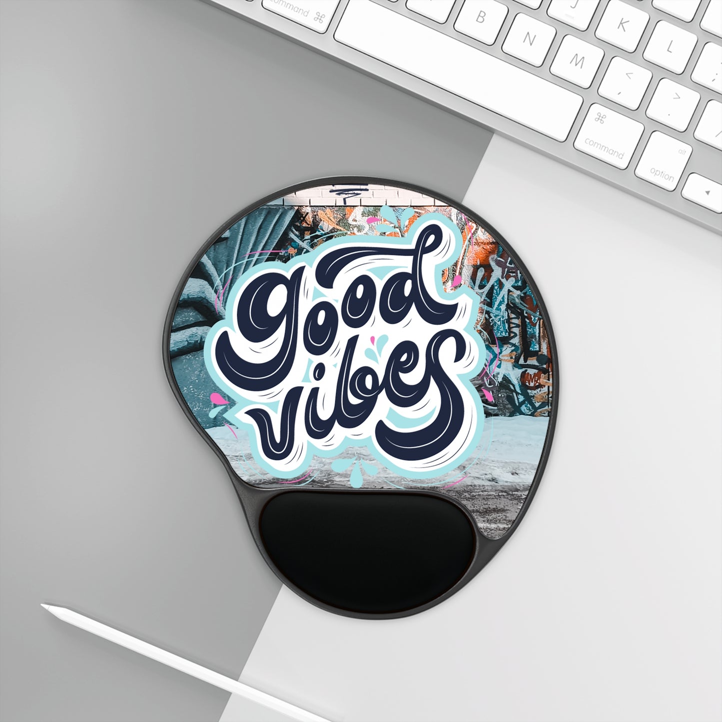 Mouse Pad With Wrist Rest