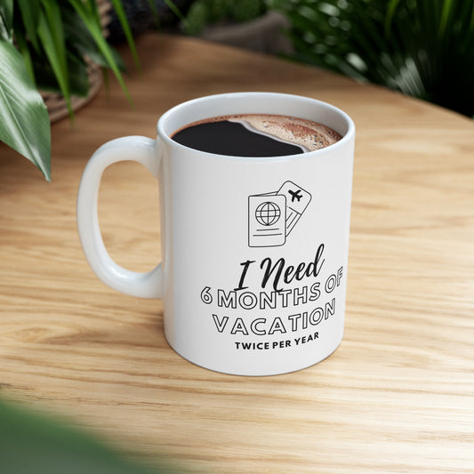 Travel Lover Ceramic Mug 11oz