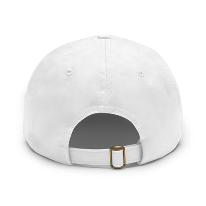 Fur Baby Dog Hat with Leather Patch (Round)