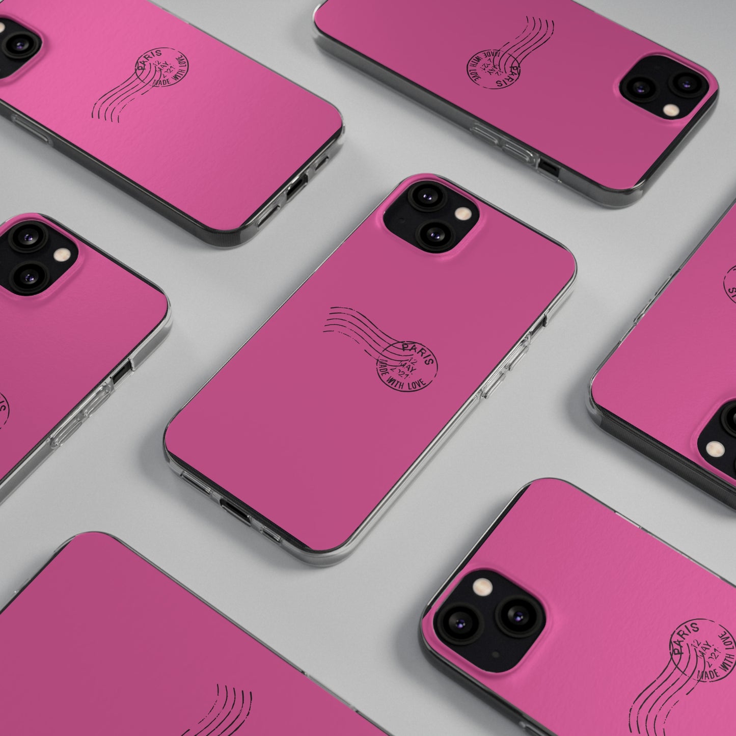 iPhone 13 Pink Soft Phone Cases