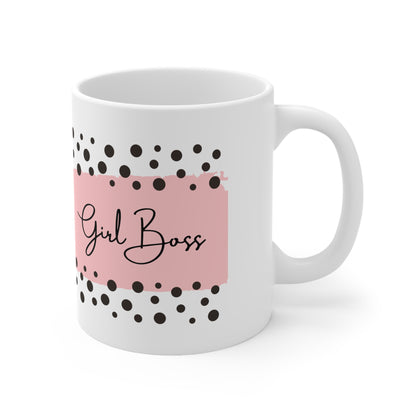 Girl Boss Ceramic Mug 11oz