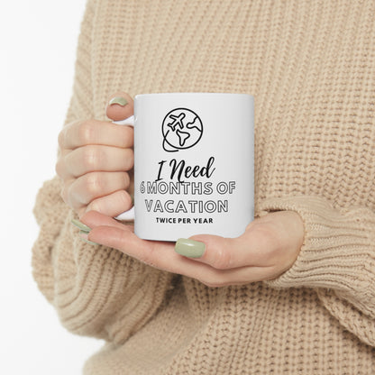 Travel Inspiration Ceramic Mug 11oz