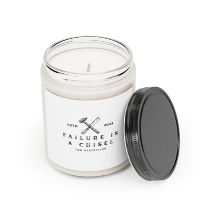 "Failure is a Chisel" Inspirational Scented Candle, 9oz