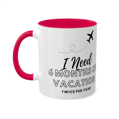 Colorful Travel Inspiration Mug, 11oz
