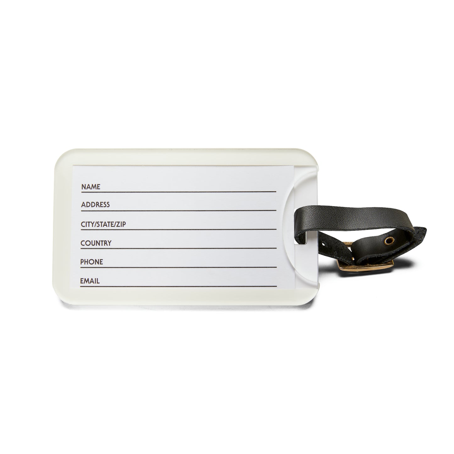 Travel is My Love Language Luggage Tag