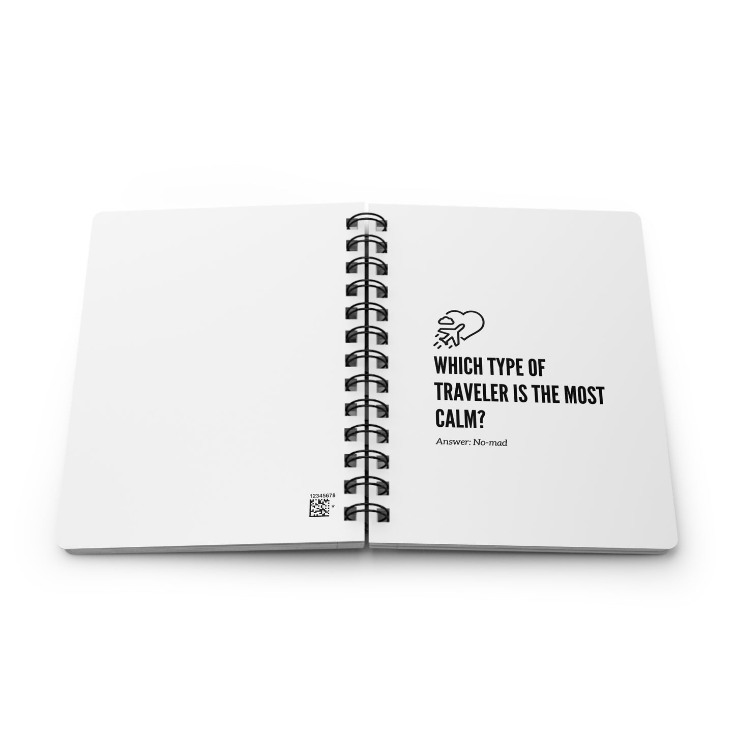 Spiral Bound Journal for Travelers