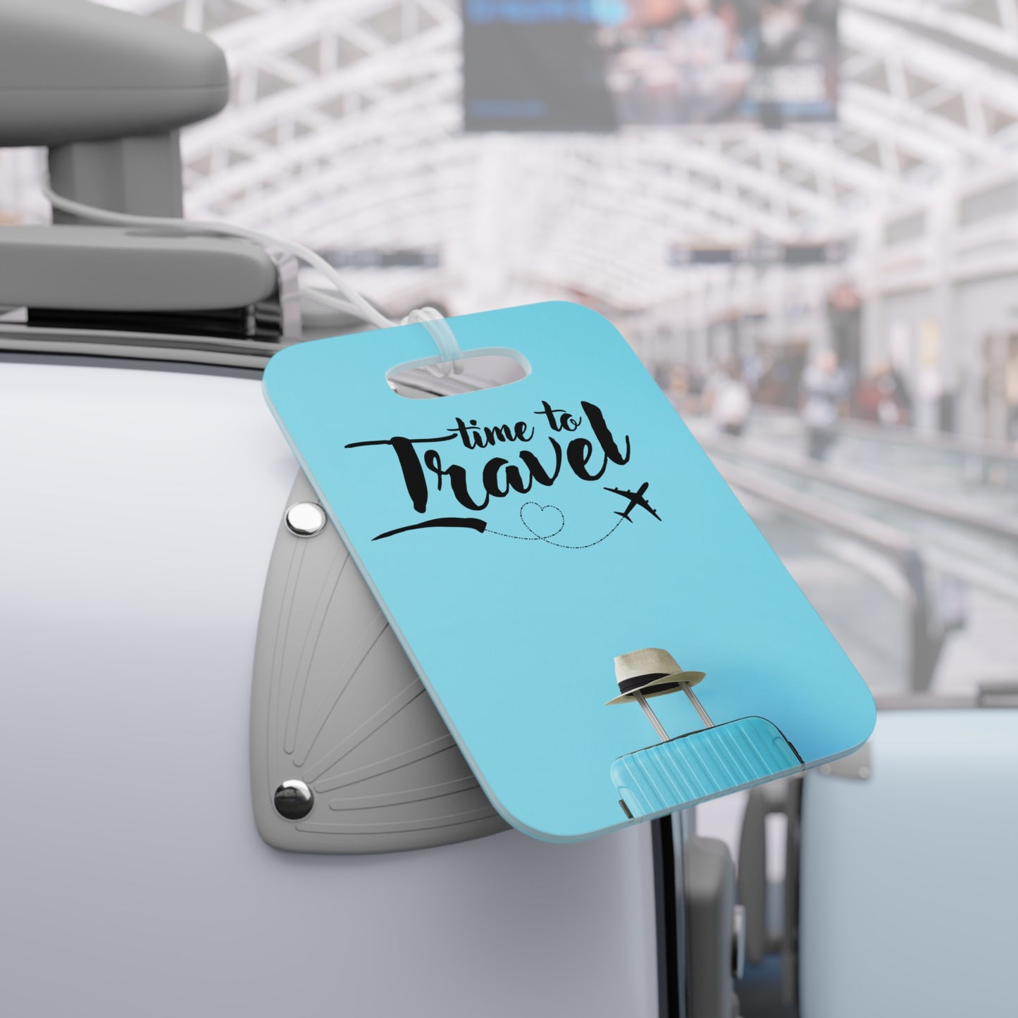 Time to Travel Luggage Tags