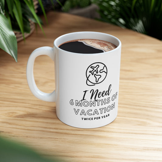 Travel Inspiration Ceramic Mug 11oz