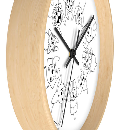 Dog Wall Clock