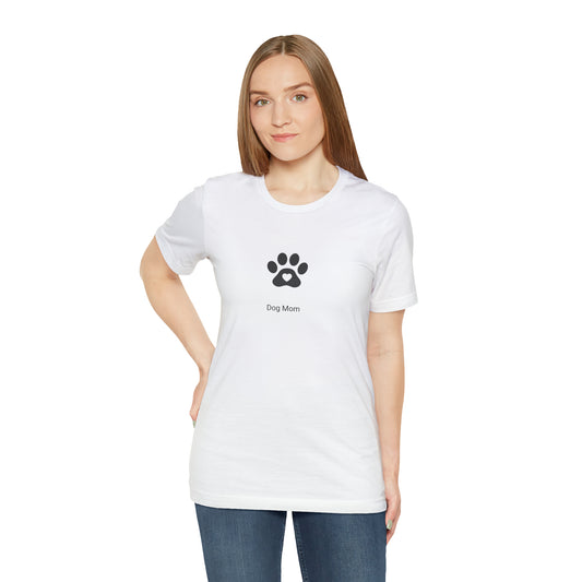 Dog Mom Jersey Short Sleeve Tee