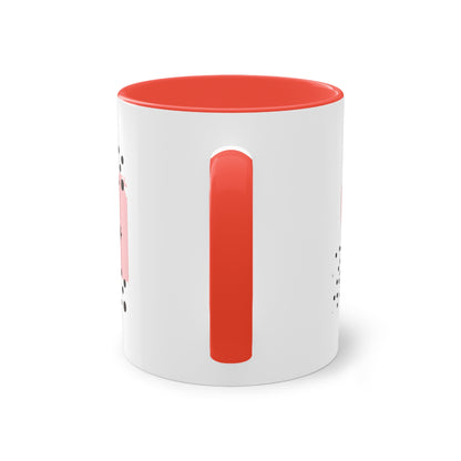 Girl Boss Two-Tone Coffee Mug, 11oz