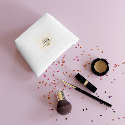 Queen Cotton Cosmetic Bag