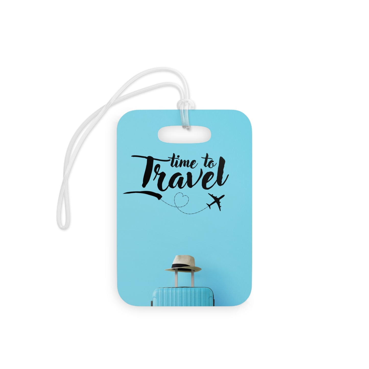 Time to Travel Luggage Tags