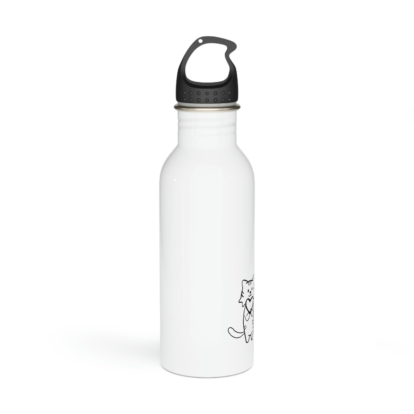 Paw-sitive Vibes Only Stainless Steel Water Bottle