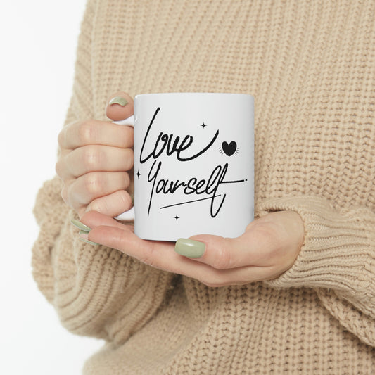 Love Yourself Ceramic Mug 11oz