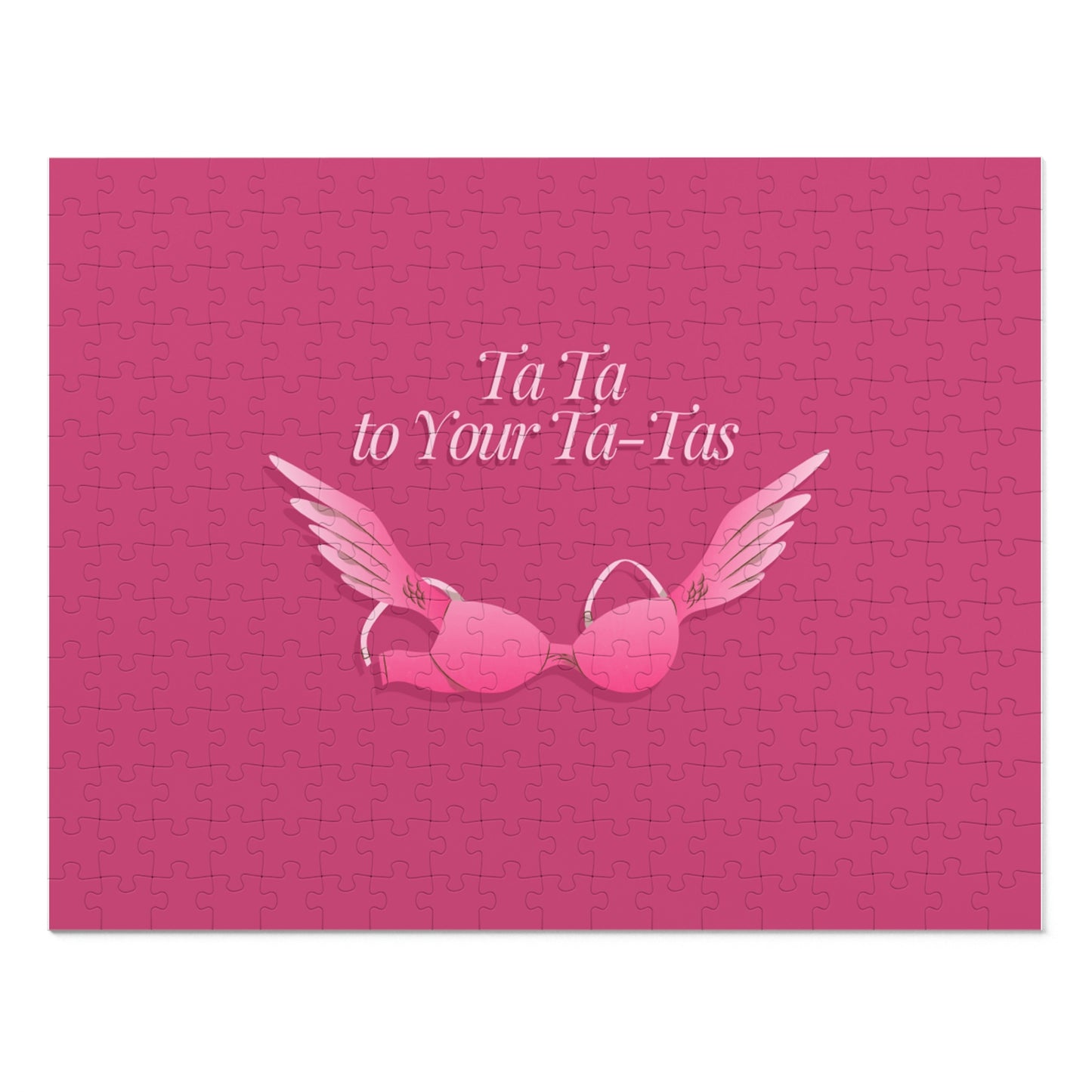 "Ta Ta to your Ta-Tas" Jigsaw Puzzle (30, 110, 252, 500,1000-Piece)