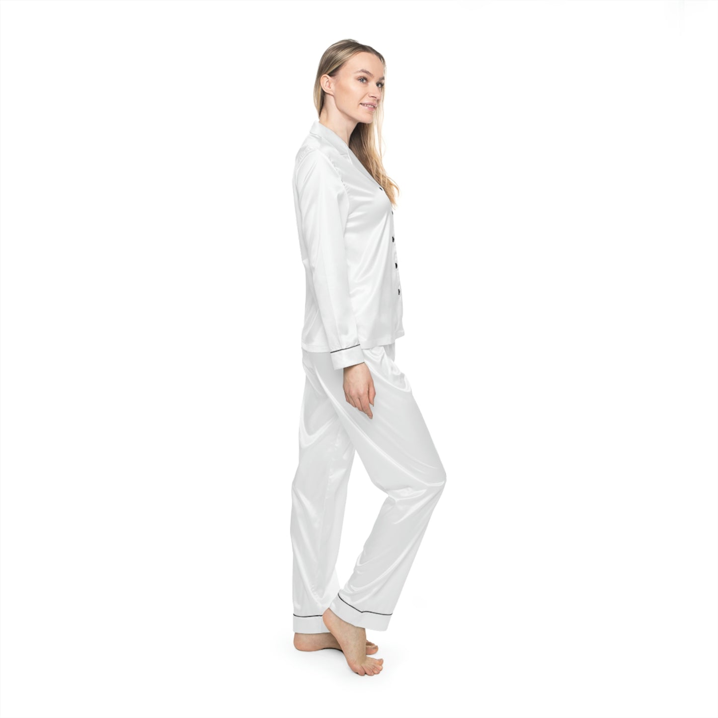 'Self Love' Women's Satin Pajamas