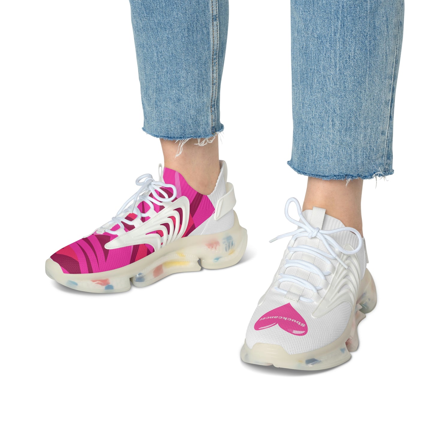 Women's Mesh Sneakers for Cancer Races