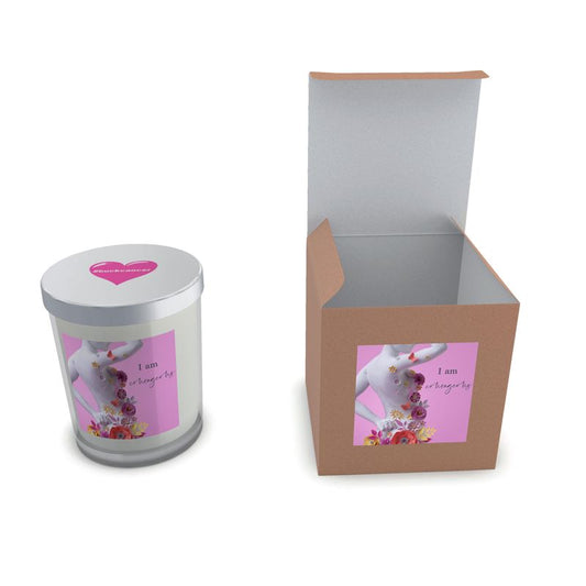 Inspirational Candle Gift for Women with Cancer