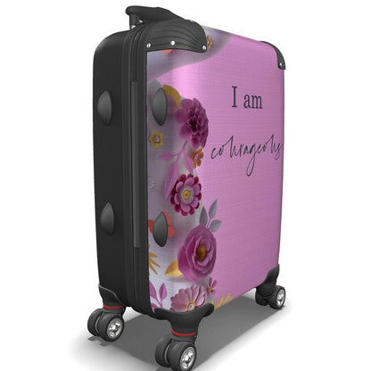 Suitcase on wheels for Women Fighting Cancer