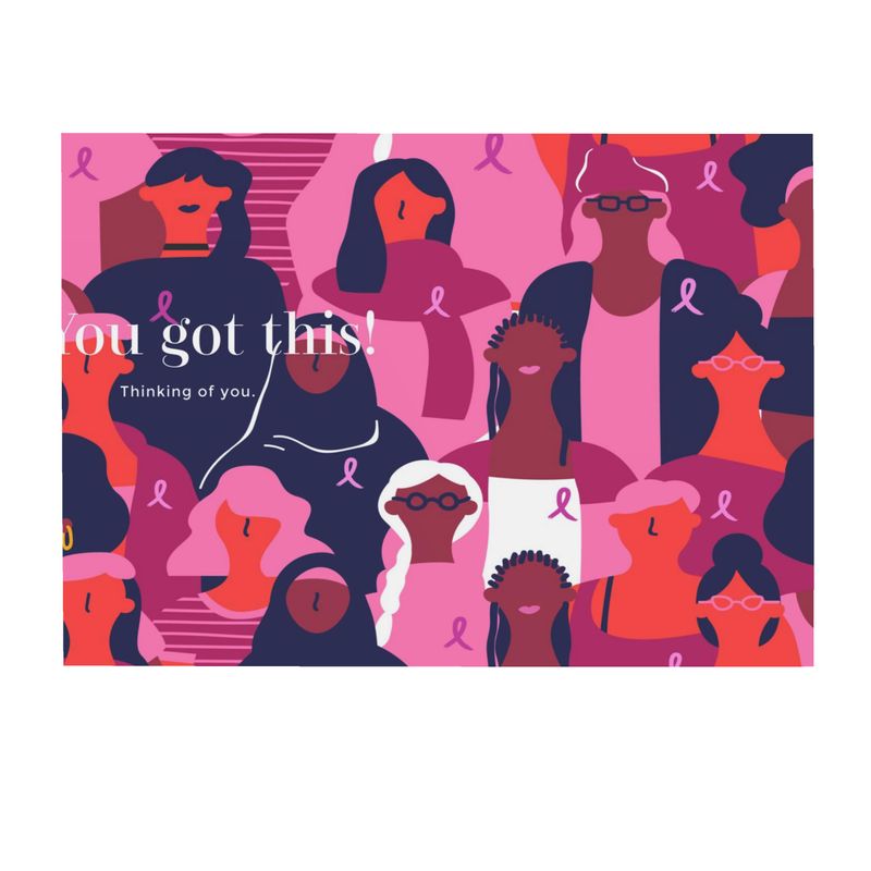 Postcards for women with cancer