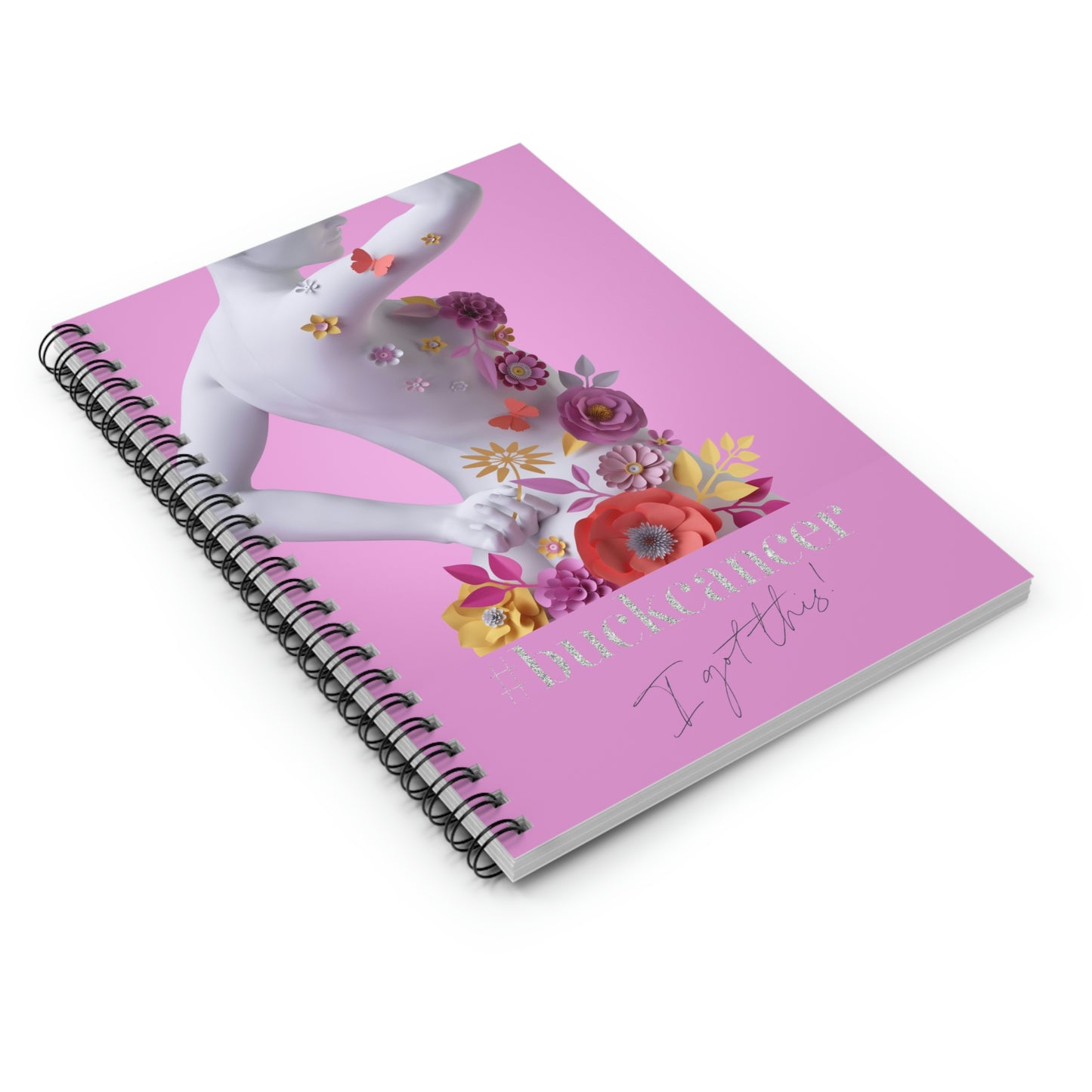 Spiral Notebook - Ruled Line for Women with Cancer