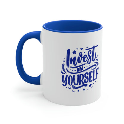 Invest in Yourself 11oz Accent Mug