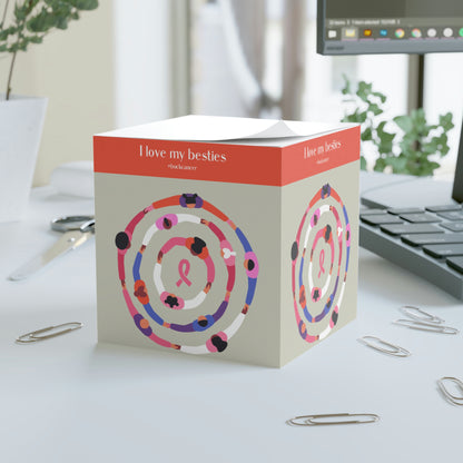 Note Cube for Women with Cancer